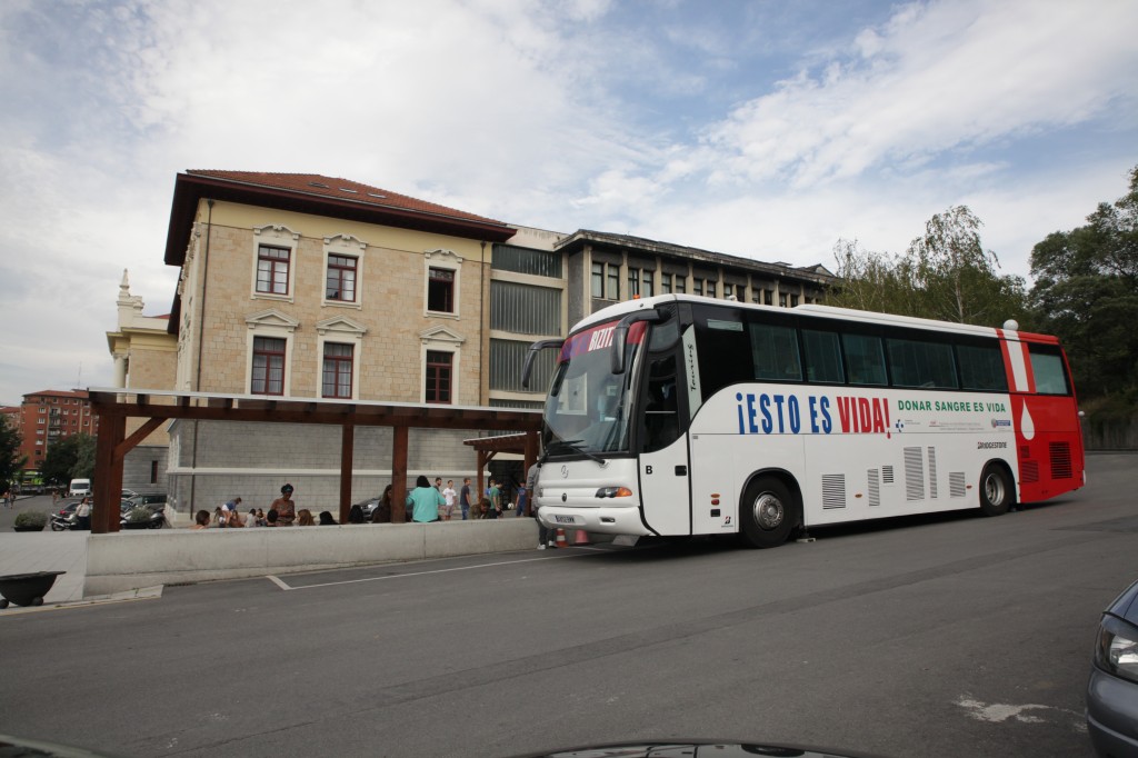 Donaciones de sangre en la Universidad