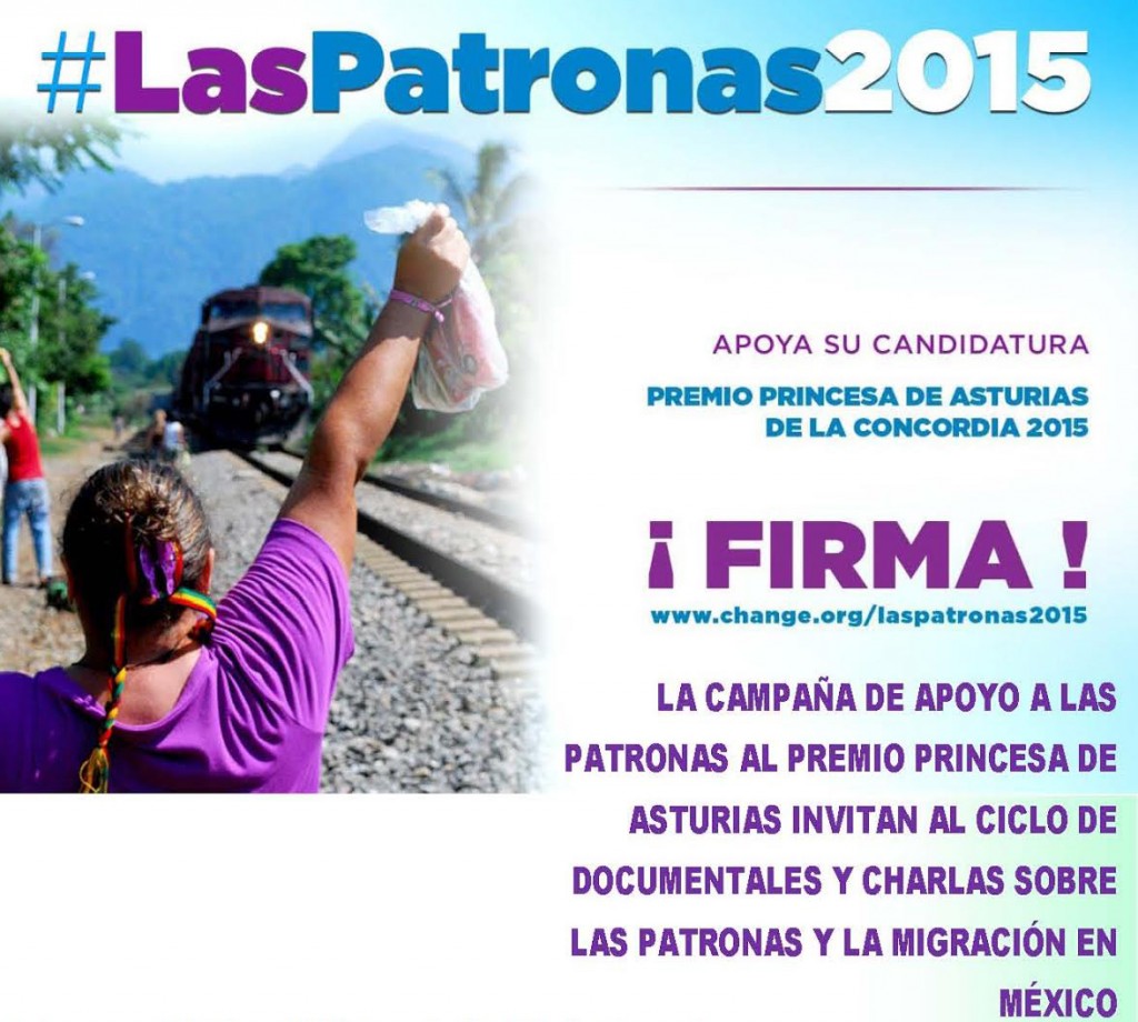 Charla sobre Migración en México y el rol de las Patronas Charla sobre Migración en México y el rol de las Patronas