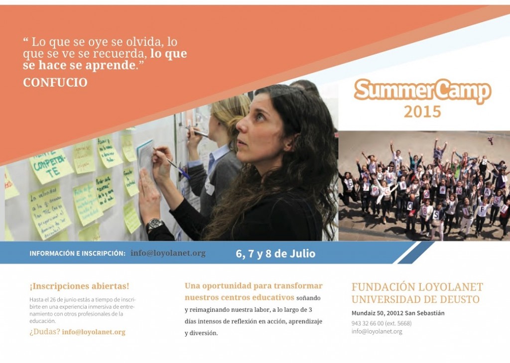 SummerCamp 2015: formación para profesionales de la educación SummerCamp 2015: formación para profesionales de la educación