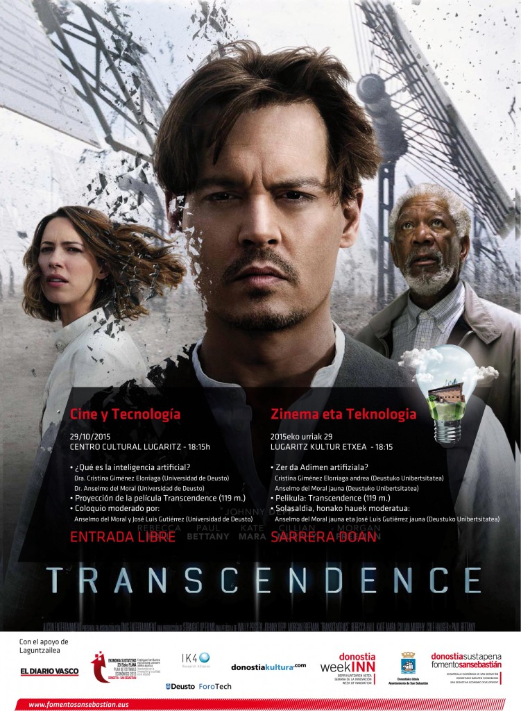 Cine y tecnología. Transcendence Cine y tecnología. Transcendence