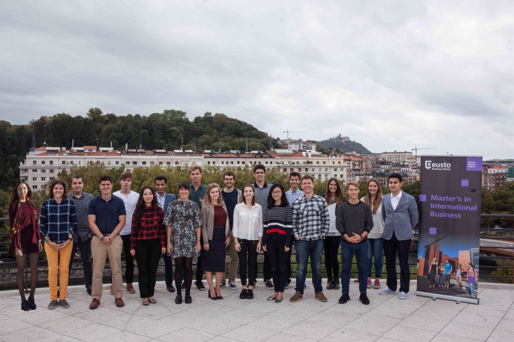 Participantes de la tercera edición del Master in International Business