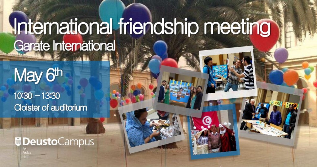 International Friendship meeting: Encuentro de estudiantes internacionales y comida solidaria en favor de Ecuador International Friendship meeting: Encuentro de estudiantes internacionales y comida solidaria en favor de Ecuador