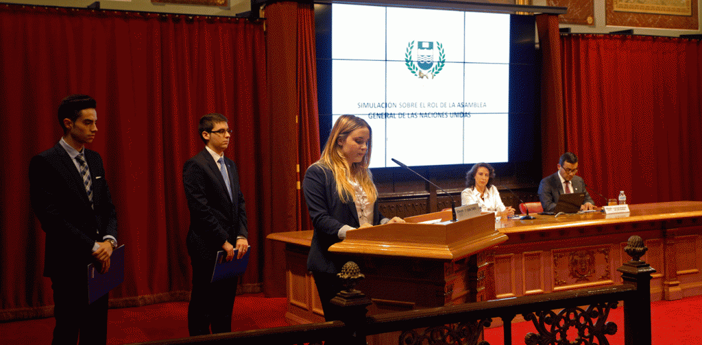 (1er. Día) V Edición simulación sobre el rol de la Asamblea General de las Naciones Unidas sobre las operaciones de paz en el siglo XXI (1er. Día) V Edición simulación sobre el rol de la Asamblea General de las Naciones Unidas sobre las operaciones de paz en el siglo XXI