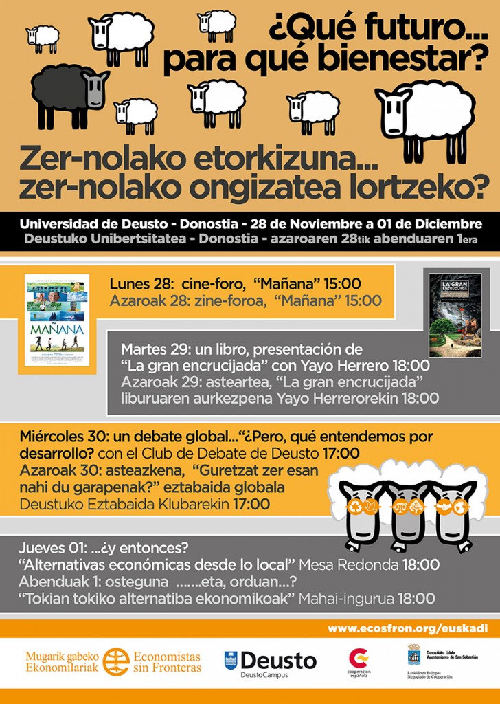 ¿Qué futuro… para qué bienestar? Presentación del libro “La gran encrucijada” ¿Qué futuro… para qué bienestar? Presentación del libro “La gran encrucijada”