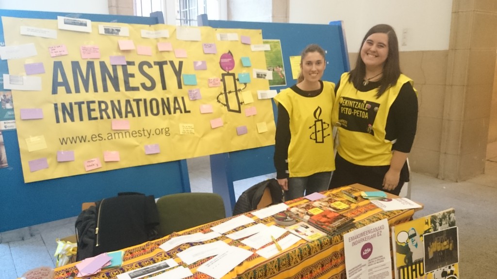 Grupo Universitario de Amnistia Internacional de la Universidad de Deusto Grupo Universitario de Amnistia Internacional de la Universidad de Deusto