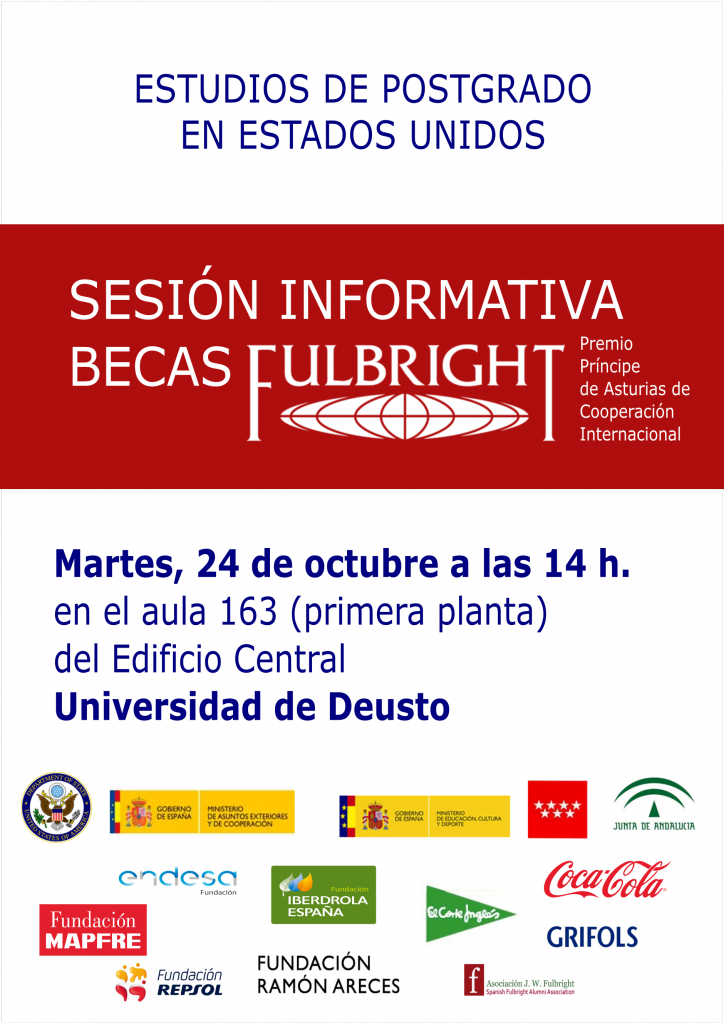Sesión informativa Becas Fulbright