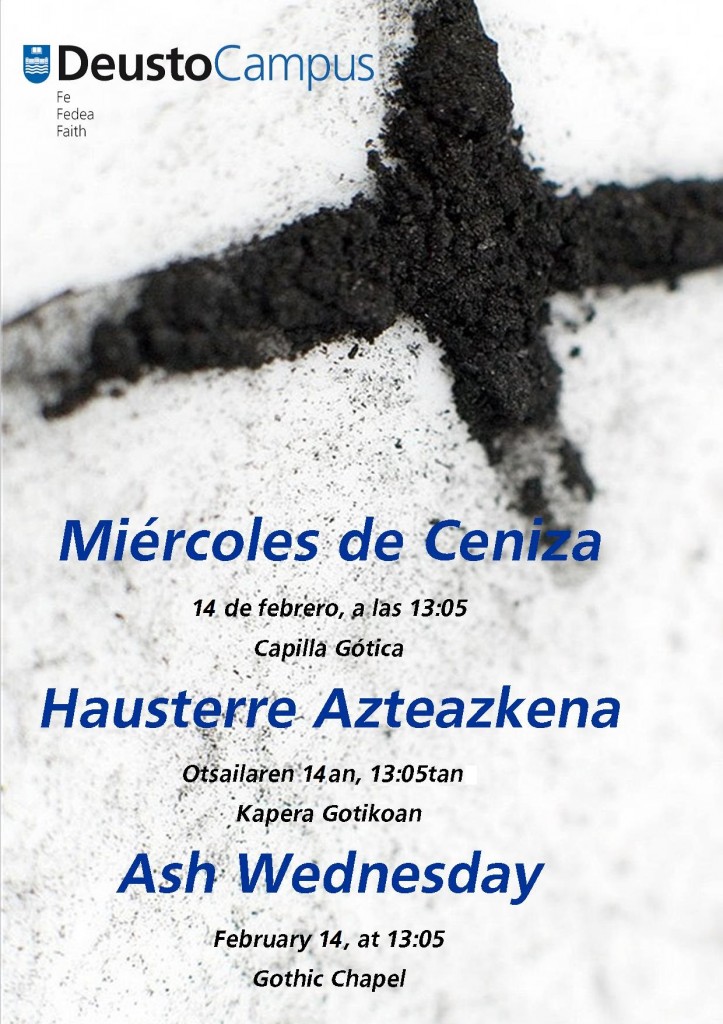 Eucaristía Miércoles de Ceniza