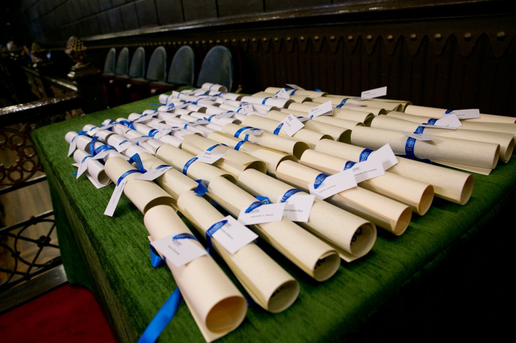 Entrega de credenciales del Máster Universitario en Acceso a la Abogacía