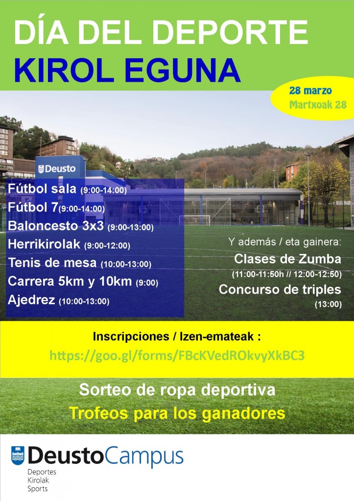 Día del Deporte. Campus de Bilbao