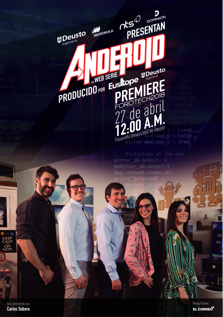Estreno de la webserie ANDeROID