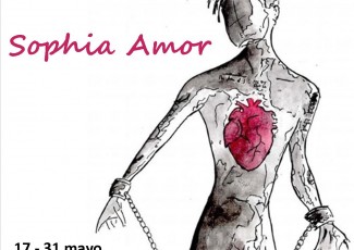 Exposición de dibujos de Sophia Amor