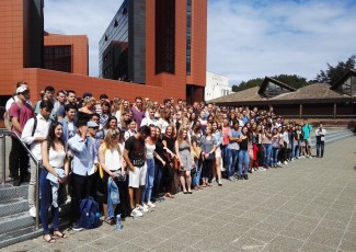 Recepción de bienvenida del campus de San Sebastián de la Universidad de Deusto a sus alumnos internacionales