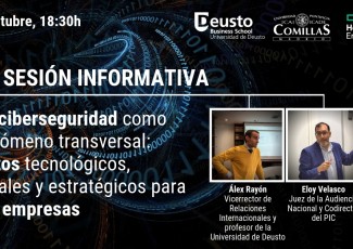 Sesión informativa del Programa de Innovación en Ciberseguridad (PIC) - La ciberseguridad como fenómeno transversal: Retos tecnológicos, legales y estratégicos para la empresa