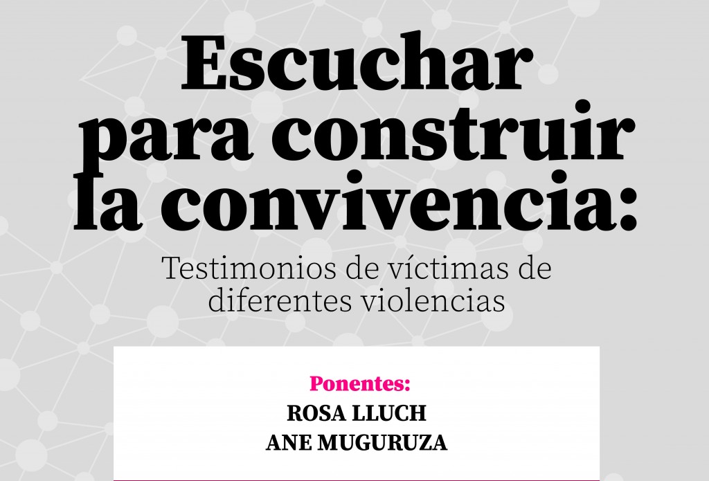 Escuchar para construir la convivencia: Testimonios de víctimas de diferentes violencias Escuchar para construir la convivencia: Testimonios de víctimas de diferentes violencias