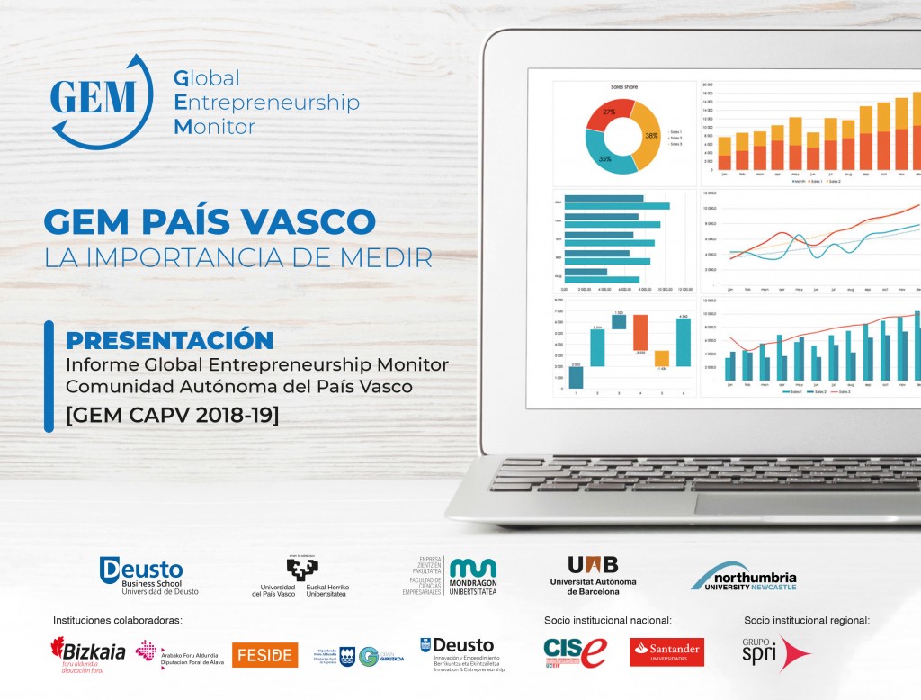 Presentación del Informe GEM-Global Entrepreneurship Monitor de la Comunidad Autónoma del País Vasco 2018?2019
