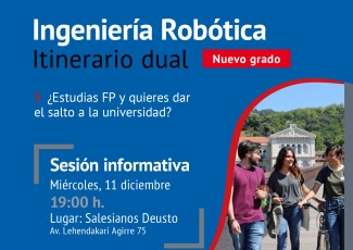 Grado en Robótica: Sesión Informativa