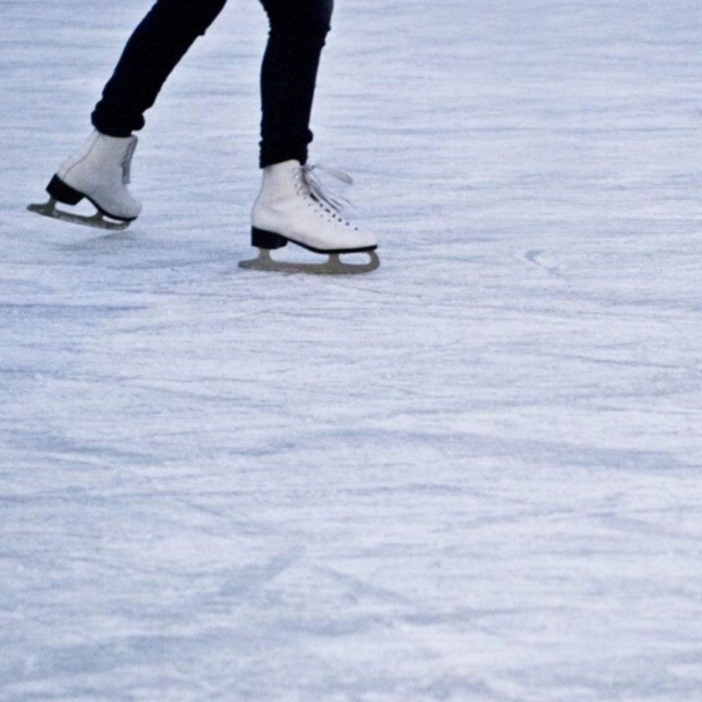 Patinando en el Txuri Urdin
