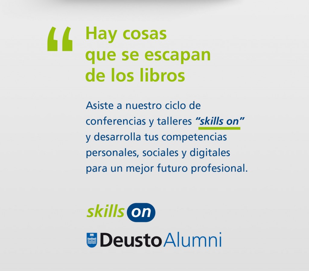 SKILLS ON. Reinvéntate para ganar. Haz lo que te gusta y persigue tus sueños SKILLS ON. Reinvéntate para ganar. Haz lo que te gusta y persigue tus sueños