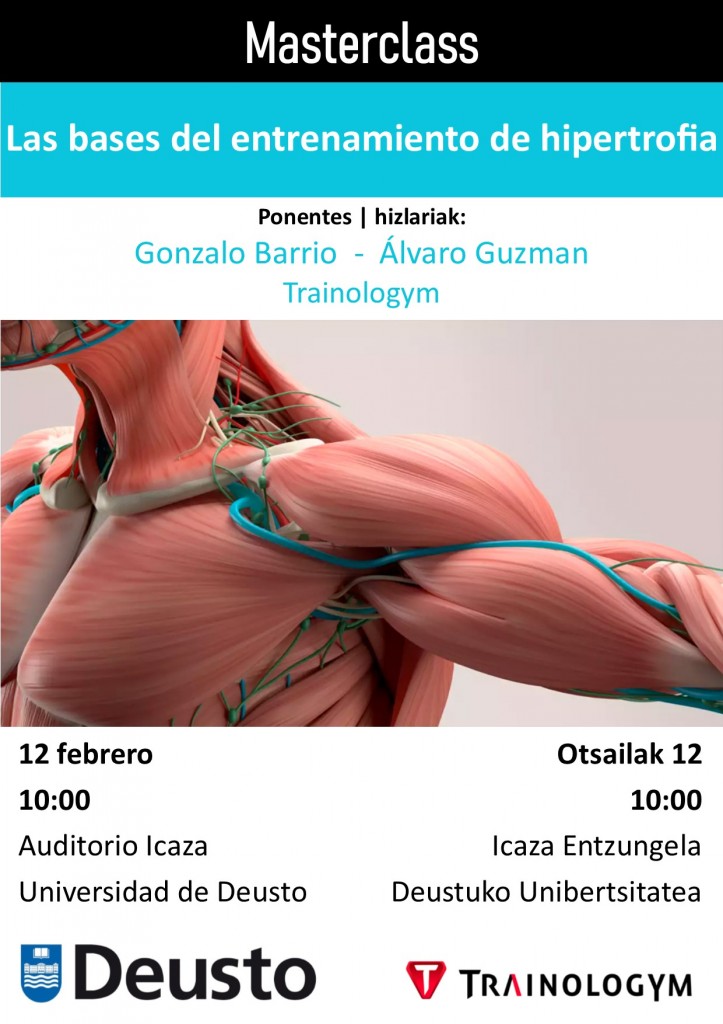 Masterclass: Las bases del entrenamiento de hipertrofia