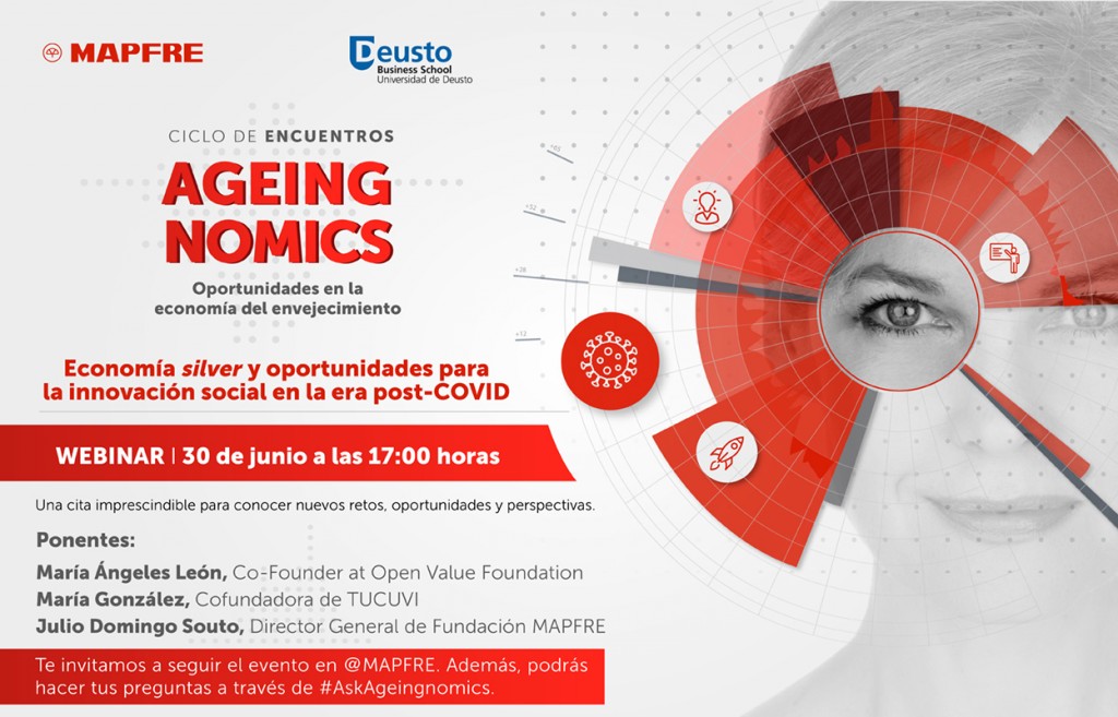 Ciclo de encuentros Ageingnomics: Economía silver y oportunidades para la innovación social en la era post-COVID
