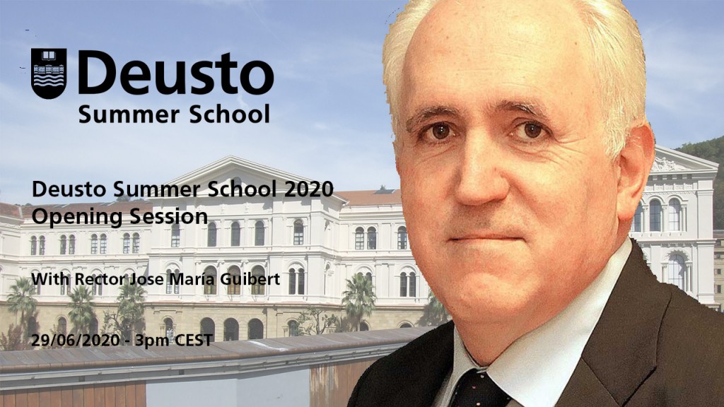 Inauguración Deusto Summer School 2020 Inauguración Deusto Summer School 2020
