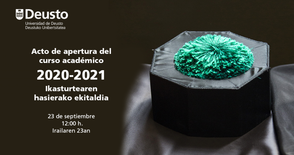 Acto de inauguración oficial del curso académico 2020-21