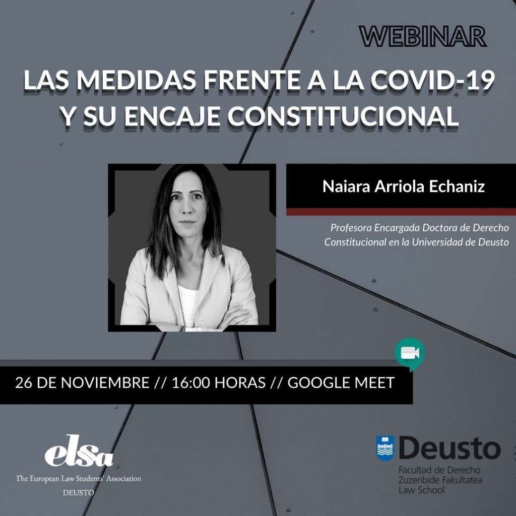 Naiara Arriola Echaniz. Profesora Encargada Doctora de Derecho Constitucional en la UD. Naiara Arriola Echaniz. Profesora Encargada Doctora de Derecho Constitucional en la UD.