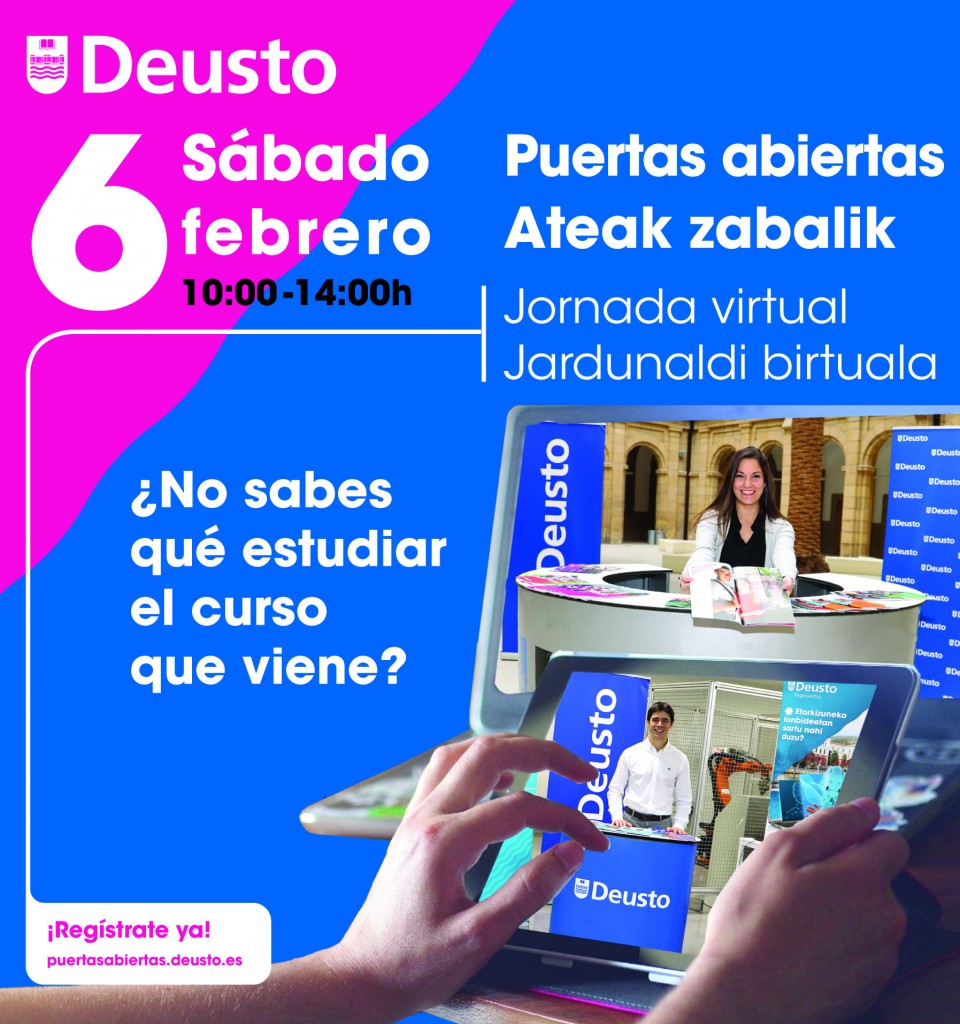 Jornada de Puertas Abiertas Virtual Jornada de Puertas Abiertas Virtual
