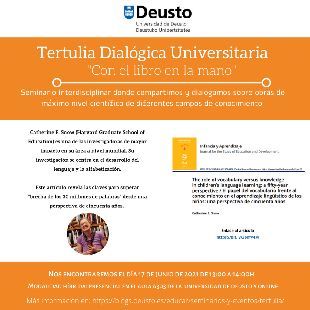 Tertulia Dialógica Universitaria Tertulia Dialógica Universitaria