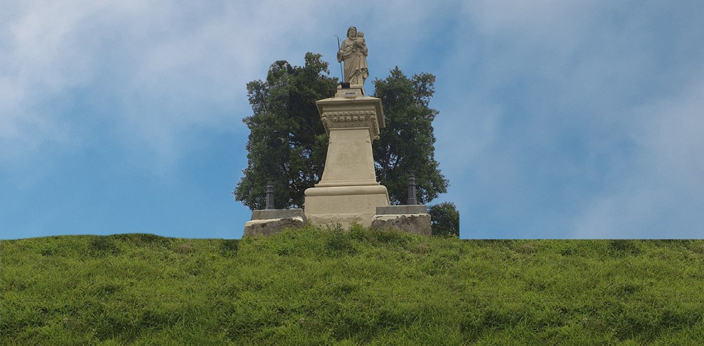 Inauguración de la estatua San José restaurada Inauguración de la estatua San José restaurada