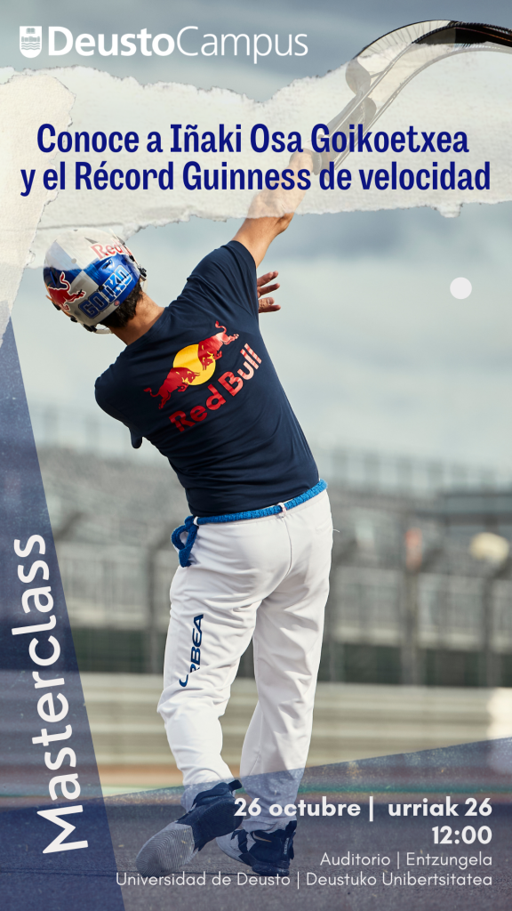 Masterclass: Conoce a Iñaki Osa Goikoetxea y el Récord Guinness de velocidad Masterclass: Conoce a Iñaki Osa Goikoetxea y el Récord Guinness de velocidad
