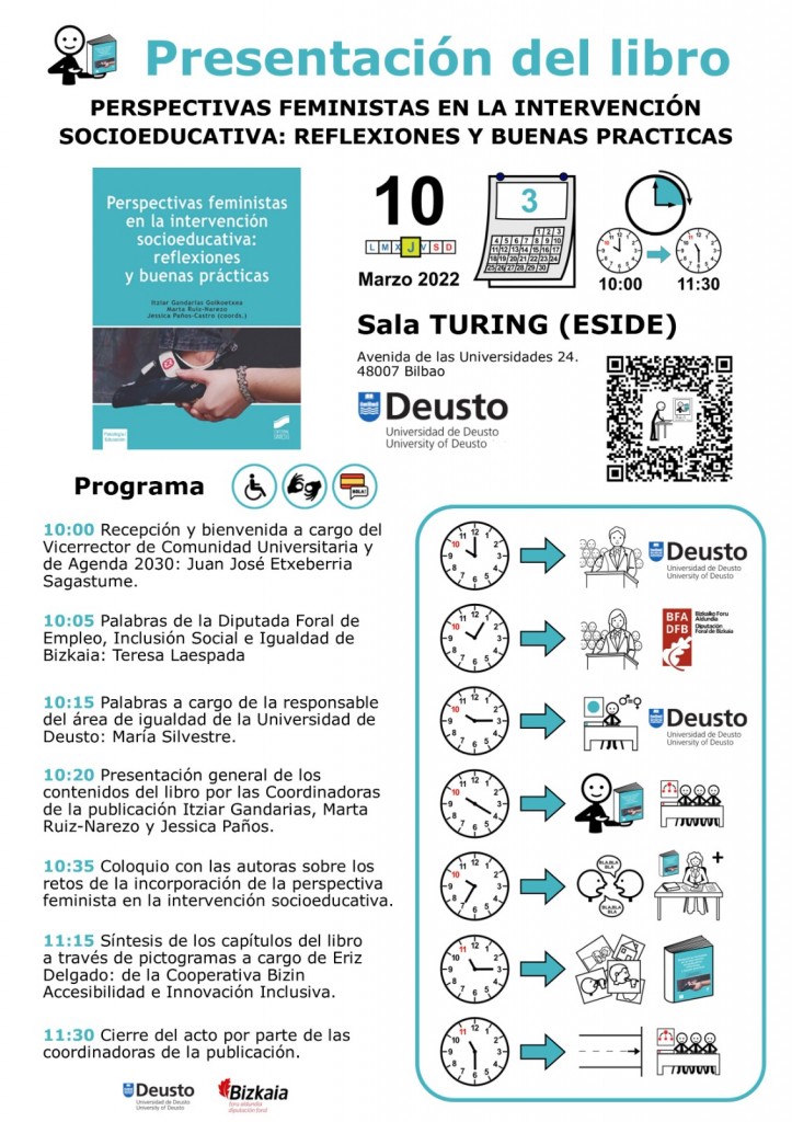 Presentación del libro Perspectivas feministas en la intervención socioeducativa: reflexiones y buenas prácticas Presentación del libro Perspectivas feministas en la intervención socioeducativa: reflexiones y buenas prácticas