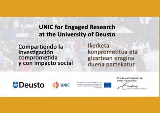 UNIC for Engaged Research at the University of Deusto | Compartiendo la investigación comprometida y con impacto social