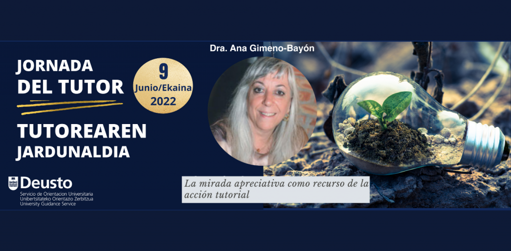Jornada del Tutor. Conferencia de la Dra. Ana Gimeno-Bayón titulada Jornada del Tutor. Conferencia de la Dra. Ana Gimeno-Bayón titulada