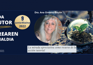 Jornada del Tutor. Conferencia de la Dra. Ana Gimeno-Bayón titulada 