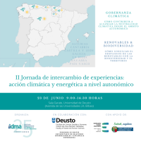 II Jornada de intercambio de experiencias: acción climática y energética a nivel autonómico