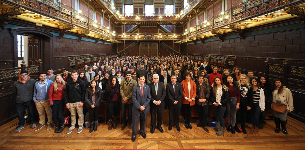 Bienvenida institucional a los estudiantes internacionales