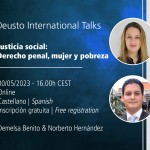 Deusto International Talk |  Social Justice: Criminal Law, Women and Poverty