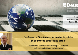 Conferencia del Jefe Estado Mayor de la Defensa: “Las Fuerzas Armadas Españolas en el entorno estratégico actual”     