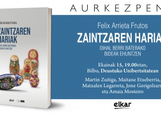 Presentación del libro 'Zaintzaren hariak. Oihal berri baterako bideak ehuntzen'