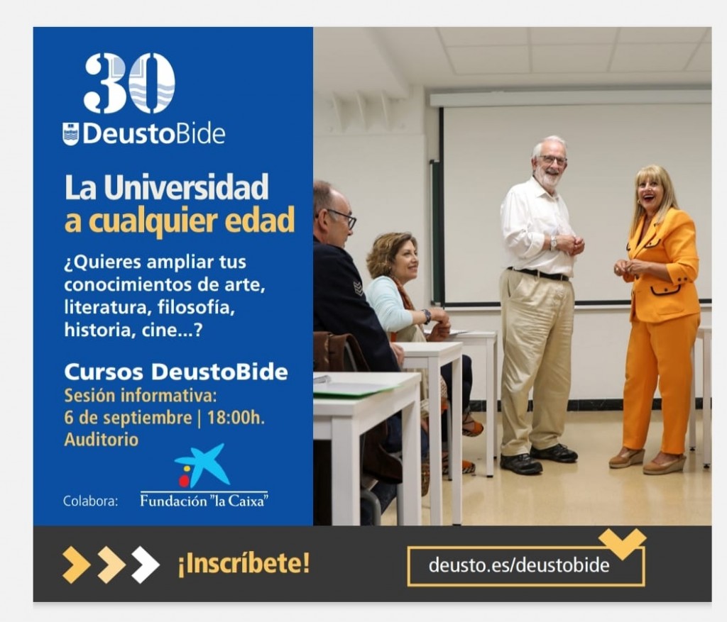 DeustoBide - Sesión informativa 6 septiembre | Bilbao DeustoBide - Sesión informativa 6 septiembre | Bilbao