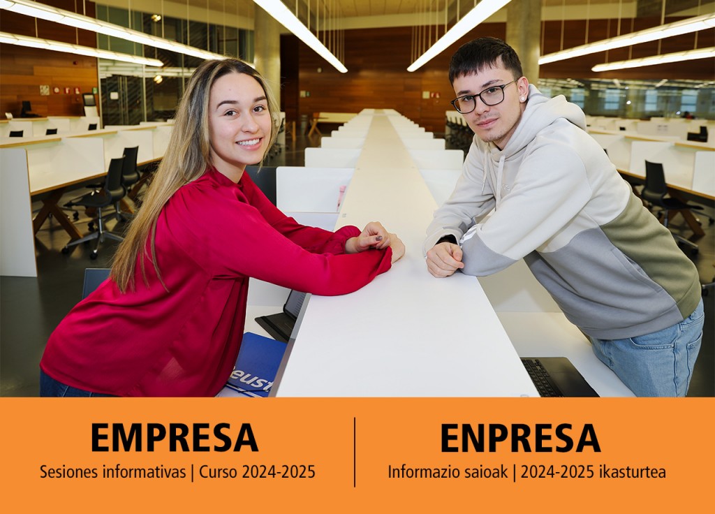 Sesiones informativas 2024/25 – ADE y ADE + Inteligencia Digital Empresarial (Bilbao) Sesiones informativas 2024/25 – ADE y ADE + Inteligencia Digital Empresarial (Bilbao)
