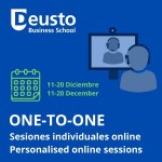 Sesiones informativas online one to one Másteres Deusto Business School