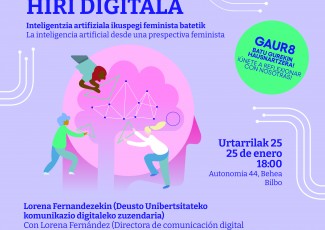Emakumeen Hiri Digitala. La inteligencia artificial desde una perspectiva feminista
