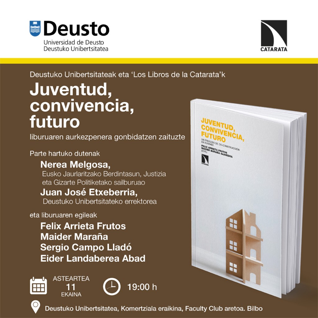 Presentación del libro 'Juventud, convivencia, futuro'