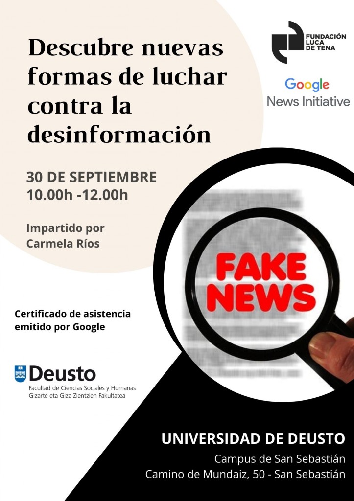 Descubre nuevas formas de luchar contra la desinformación Descubre nuevas formas de luchar contra la desinformación