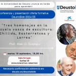 Conferencia y presentación oferta formativa DeustoBide en Donostia/San Sebastián