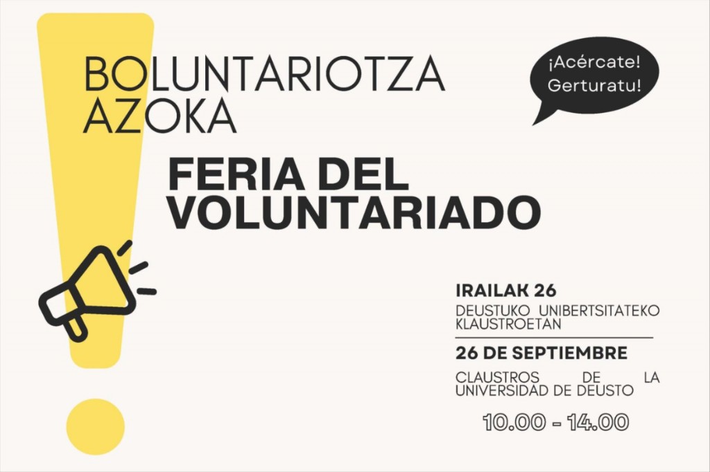 Feria de voluntariado 2024 Feria de voluntariado 2024