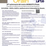 20º aniversario del centro Orain Berriztu “El suicidio en la adolescencia: necesidad de atención psicoterapéutica