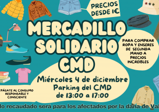 Solidarity Market at the Deusto Hall of Residence to help those affected by the NADA of Valencia